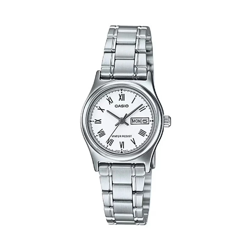 CASIO STAINLESS STEEL WATCH LTP-V006D-7B