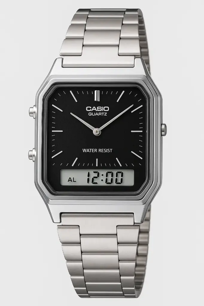CASIO ANALOG DEGITAL WATCH AQ-230A-1DMQ