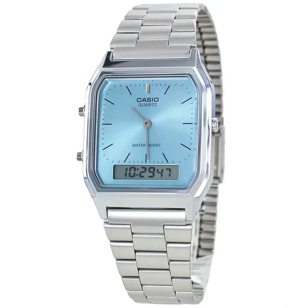 CASIO ANALOG DEGITAL WATCH AQ-230A-2A1MQYDF 