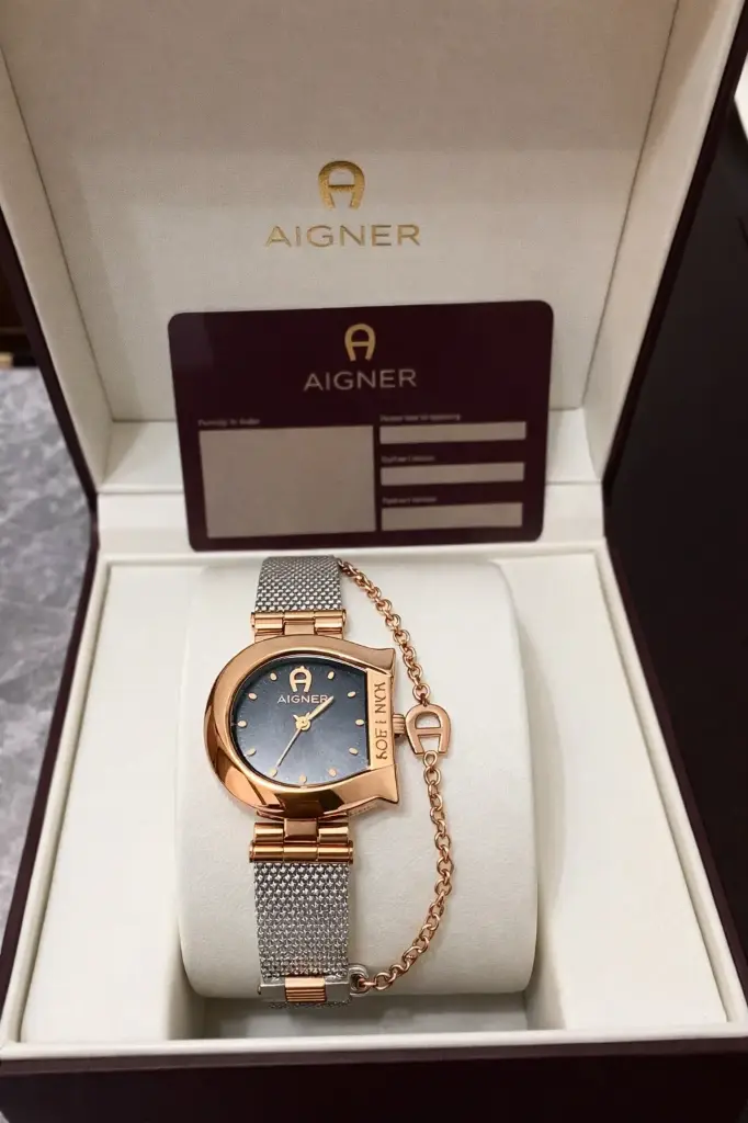 AIGNER WATCH AIG0002 ROSE GOLD& DARK GRAY