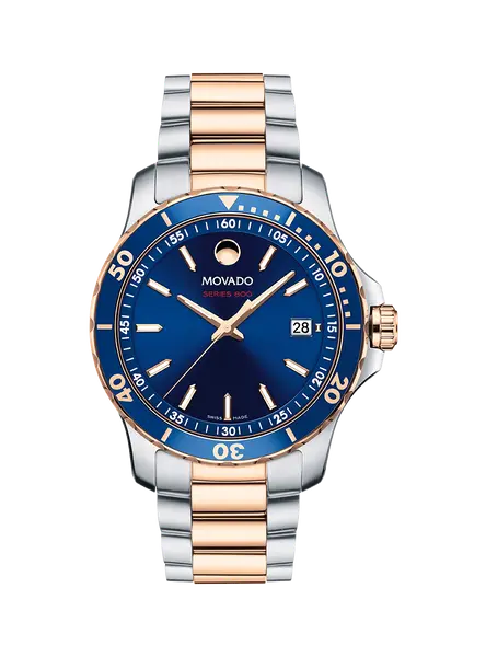 Movado Series 800 Quartz Blue Dial Men's Watch 2600149