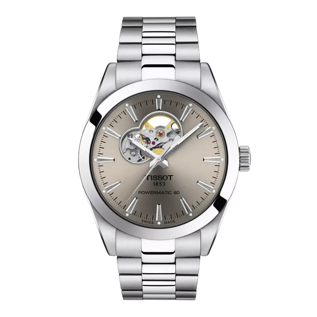 TISSOT Gentleman Powermatic 80 Open Heart 40MM T127