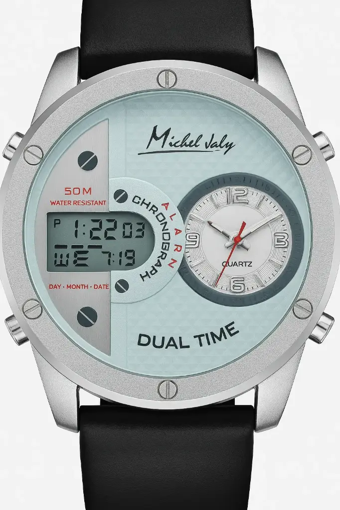 MICHEL JULY  DIGITAL ANALOG WATCH MY001