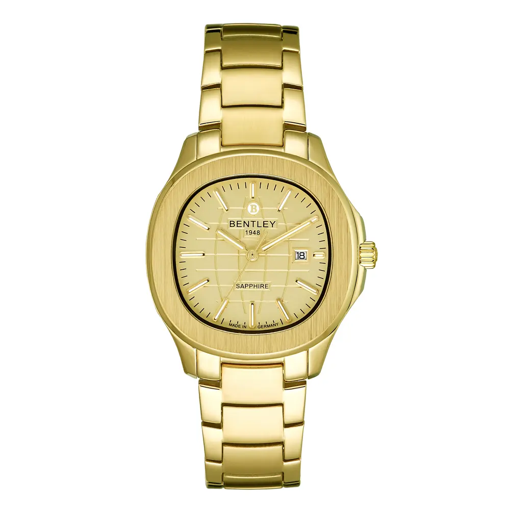 BENTLEY Gold tone stainless steel WATCH BL1869