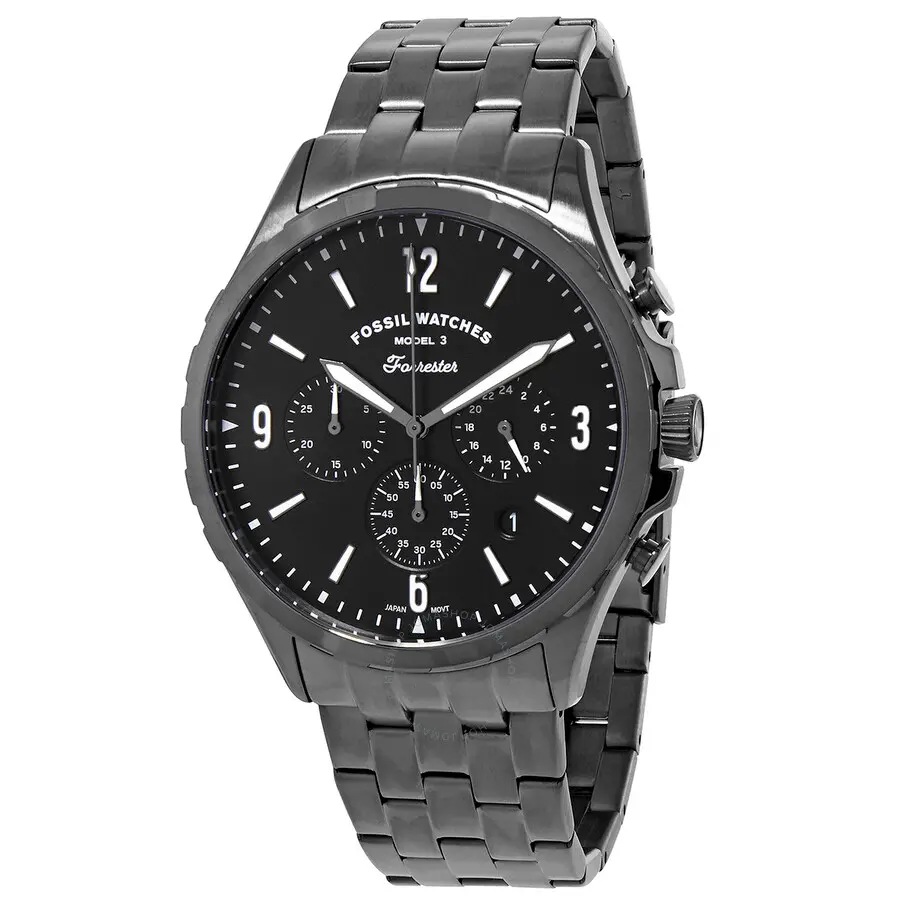 Fossil Chronograph Quartz Black Dial Men's Watch  FS5606