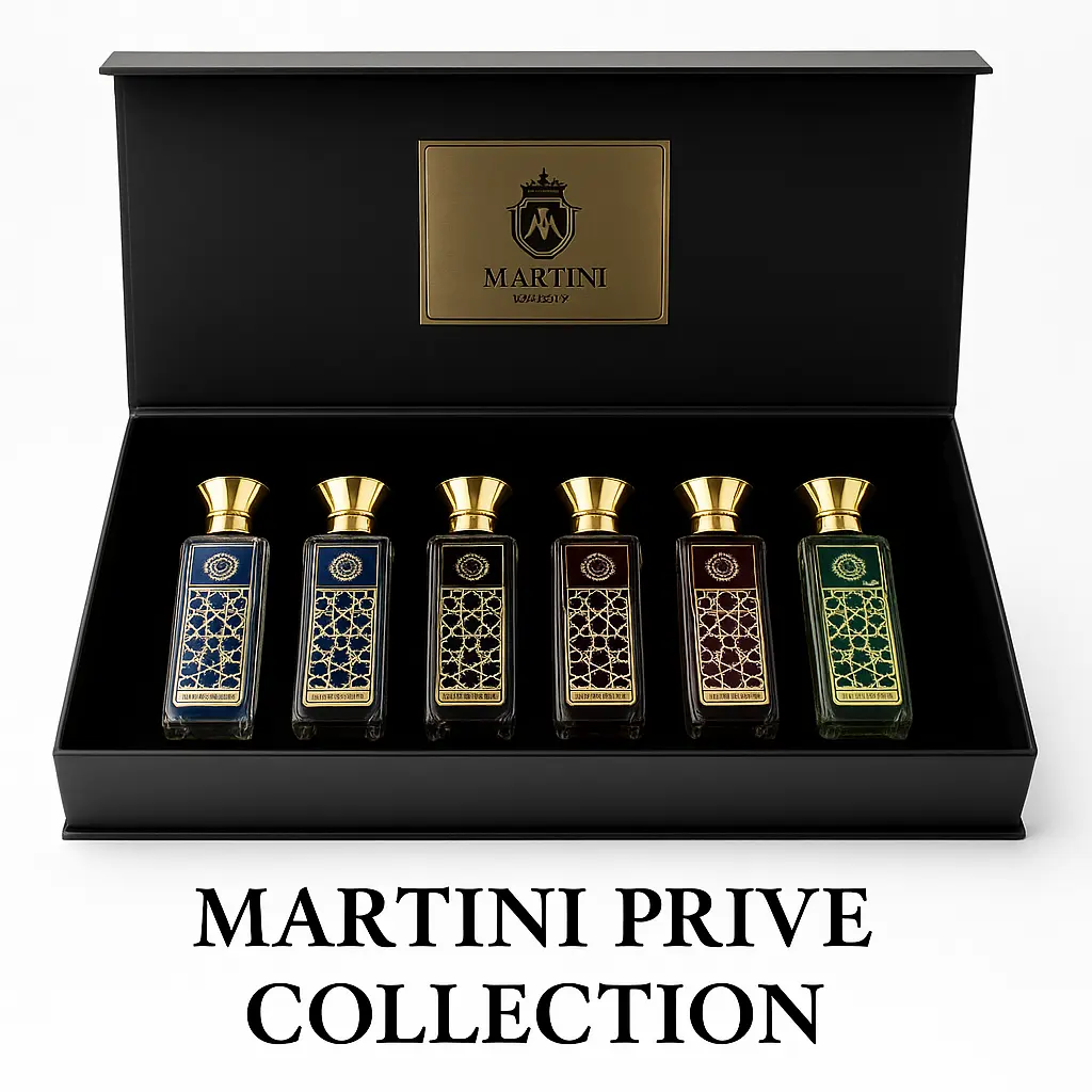 MARTINI HAIR MIST COLLECTION (BLACK BOX) 30ML x 6
