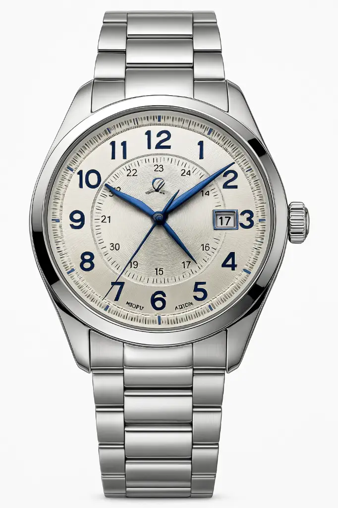 LOUIS CARDIN Off White Dial Analog Watch 1129G-M