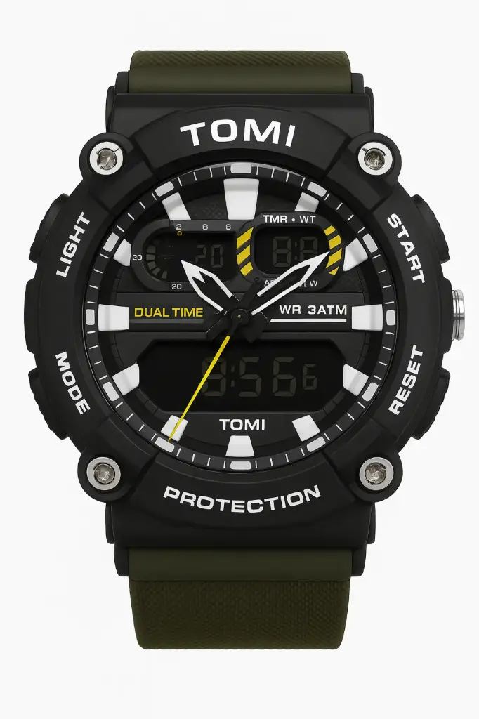 TOMI DIGITAL ANALOG WATCH TM1900
