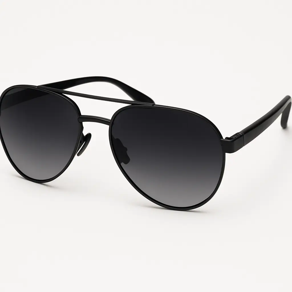 Kenneth Cole Reaction Shiny Gunmetal Mens Metal Sunglass KC1394 8B