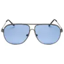 Guess Unisex Grey Pilot Sunglasses GF0208-08V-60