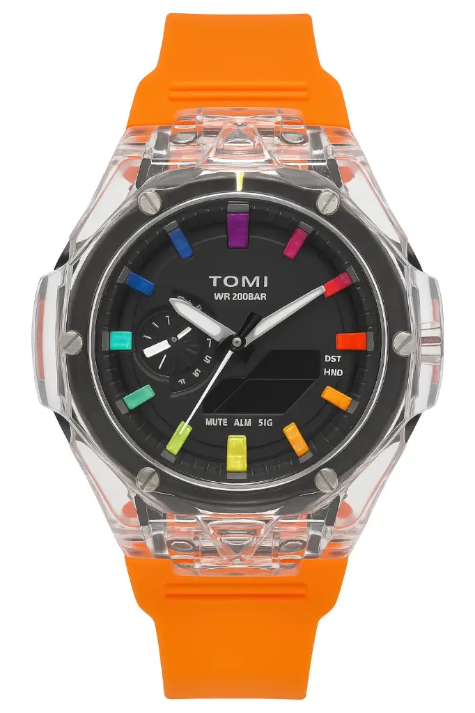 TOMI DIGITAL ANALOG WATCH TM2100D