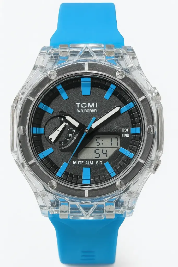 TOMI DIGITAL ANALOG WATCH TM2100D