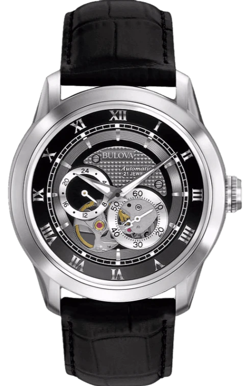 Bulova Classic Automatic Silver Dial  Watch  - 96A135