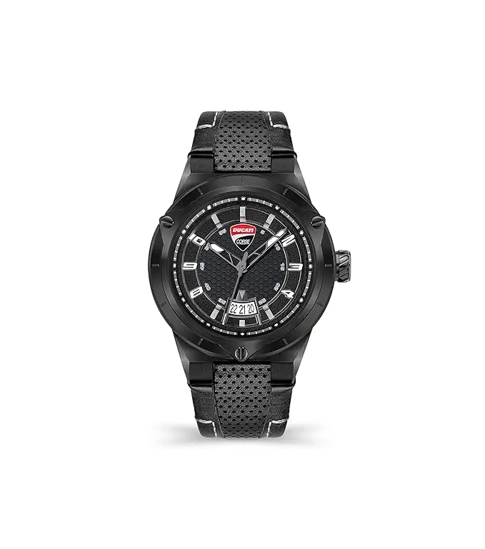 Ducati Analog Black Dial Men's Watch-DTWGB2019702