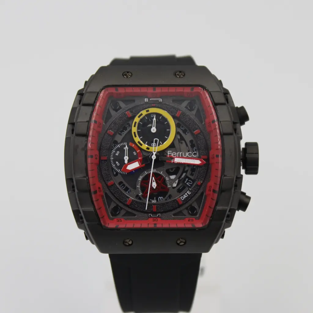 FERRUCCI  RUBBER STRAP WATCH FCF 23003 05