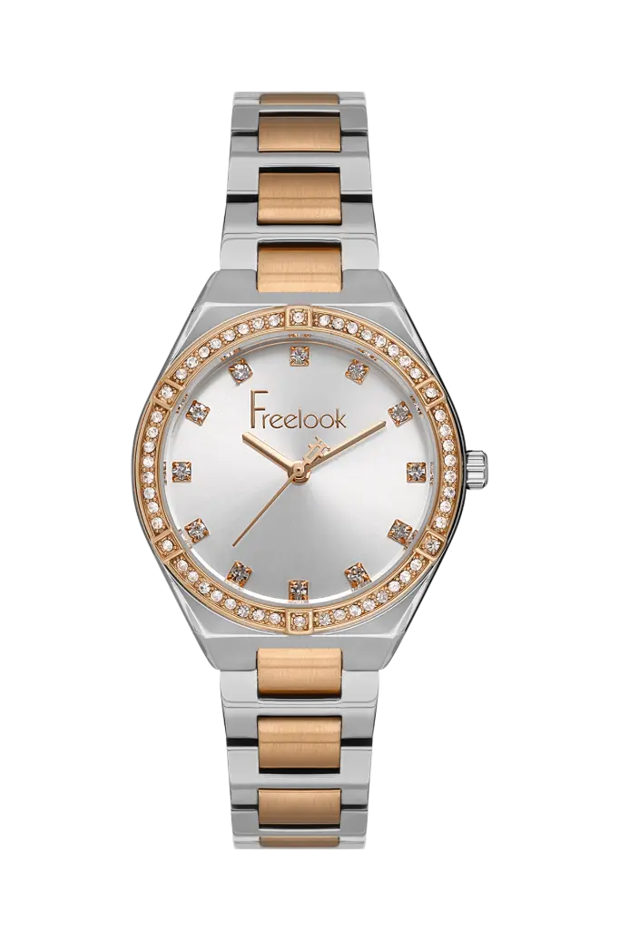 FREELOOK WOMENS STAINLESS STEEL WATCH – FL.1.10398-4