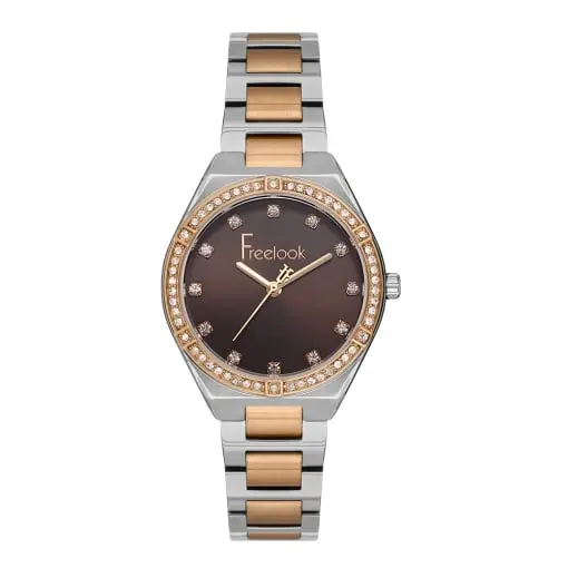 FREE LOOK WOMEN STAINLESS STEEL WATCH FL.1.10398-5