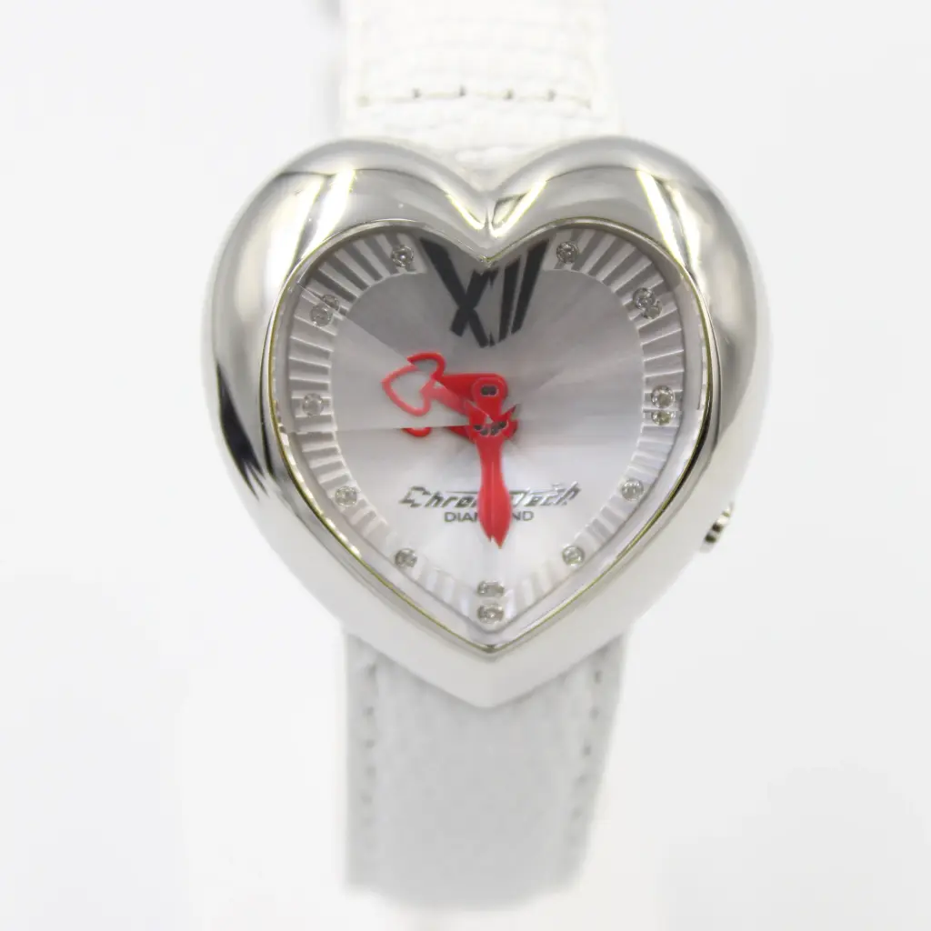  CHRONOTECH LOVE PRISM HEART DIAMOND WATCH CH004