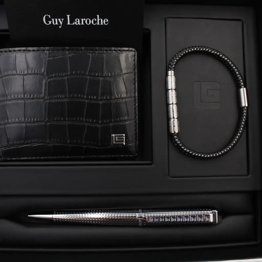 GUY LAROCHE PEN + WALLET + BRACELET SET GLRB0000403-408