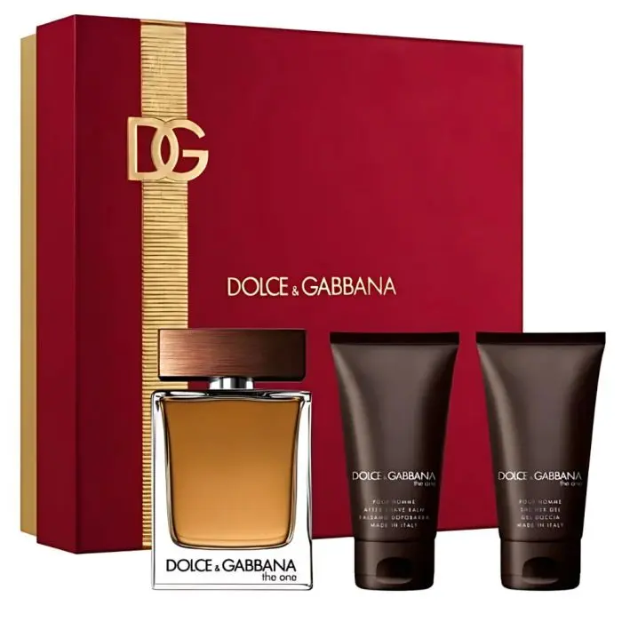 DOLCE & GABBANA The One EDT 100Ml + After Shave Bath 50Ml + Shower Gel 50Ml Gift Set For Men