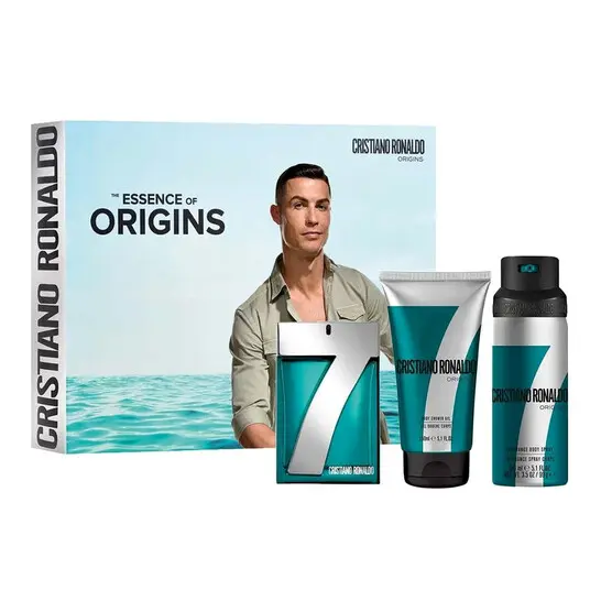 [CRP7100127N] مجموعة هدايا كريستيانو رونالدو Cr7 Origins للرجال