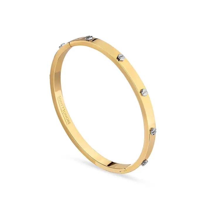 SAINT HONORE GOLD PLATED BANGLE WOMAN B514