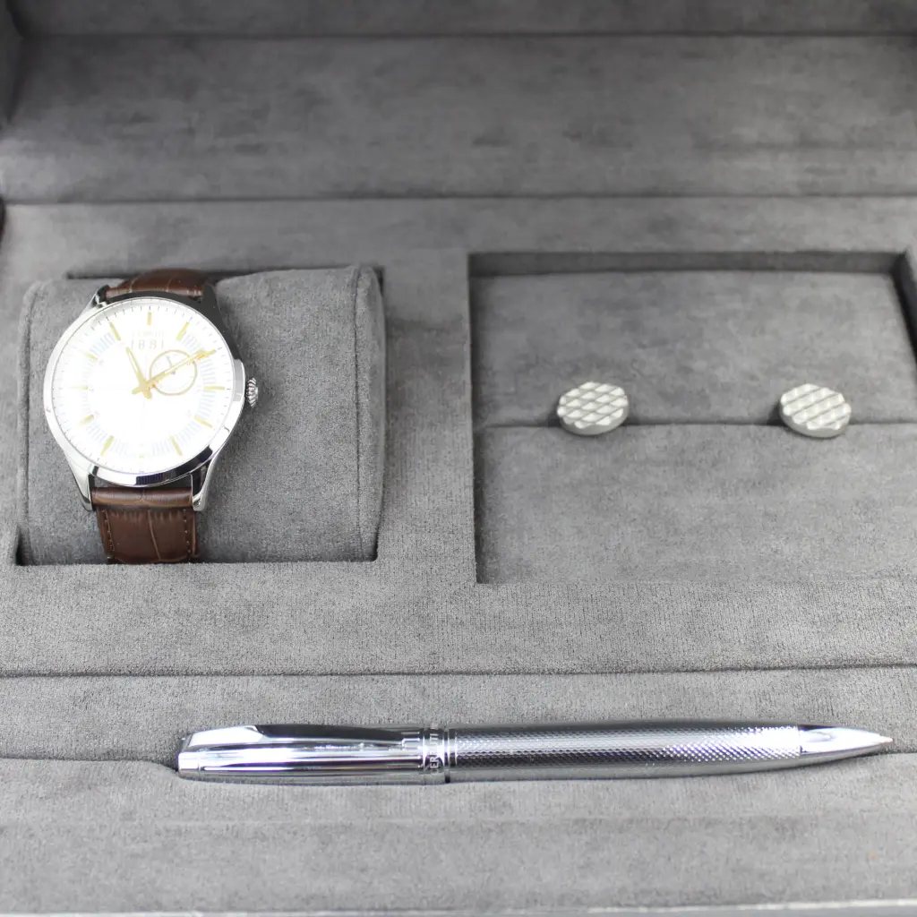 CERRUTI WATCH+PEN +CUFFLINK SET CER202508006