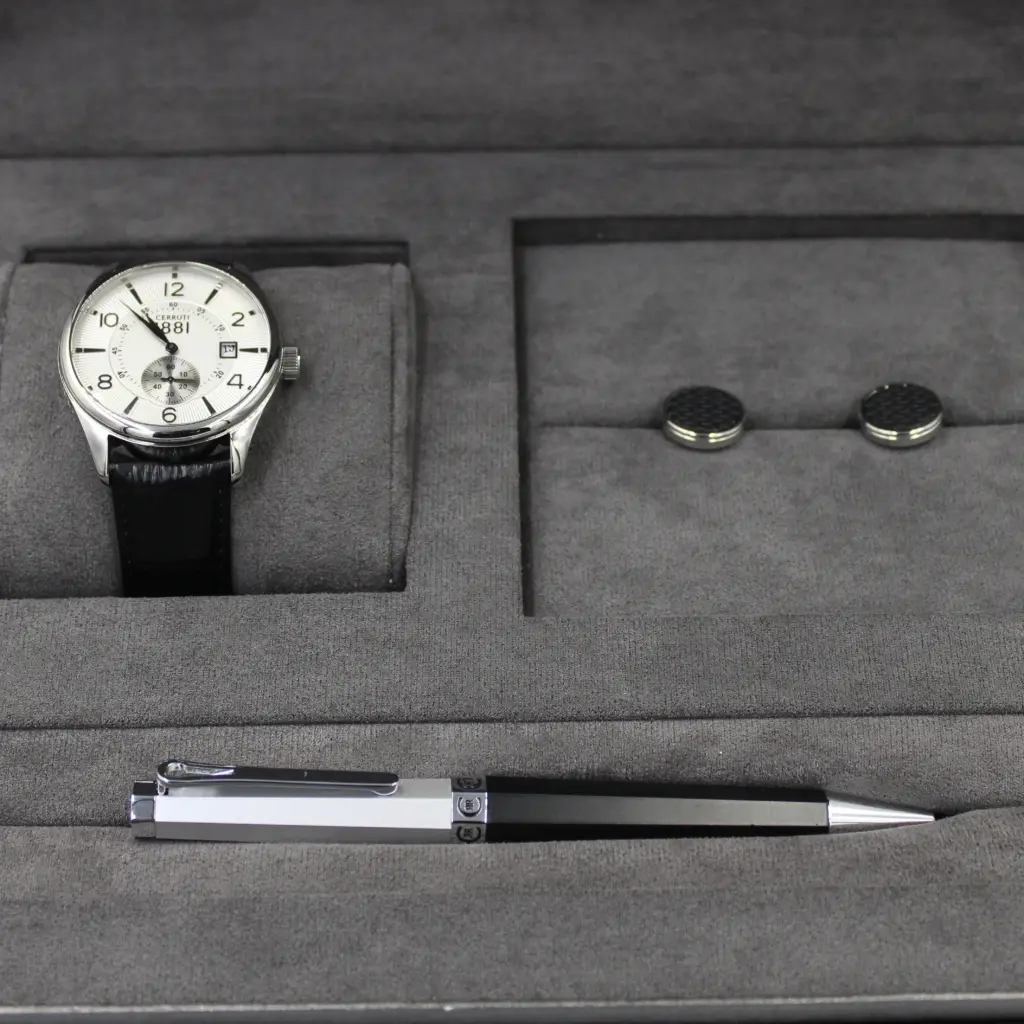 CERRUTI WATCH+PEN +CUFFLINK SET CER202508008