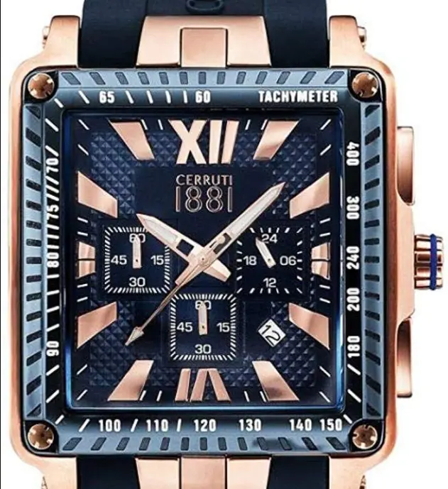 CERRUTI 1881 WATCH  MAN CRA012SRBL03