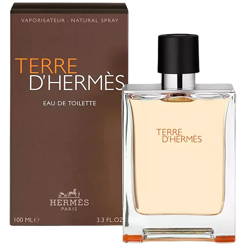 HERMÈS Terre D’Hermès Eau De Toilette for Men 100 Ml