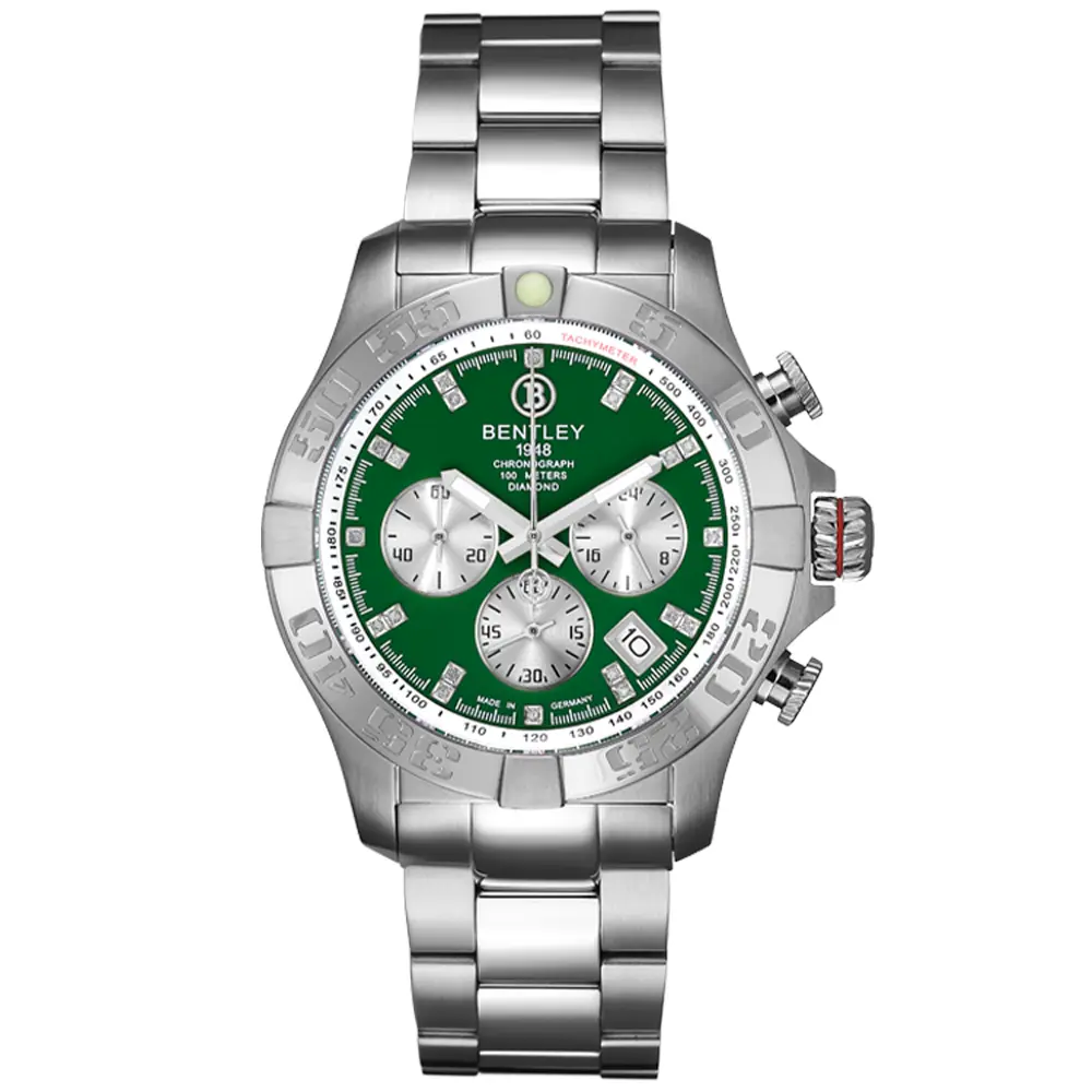 BENTLEY MAN'S DIAMOND WATCH BL2416-102MWNI-W