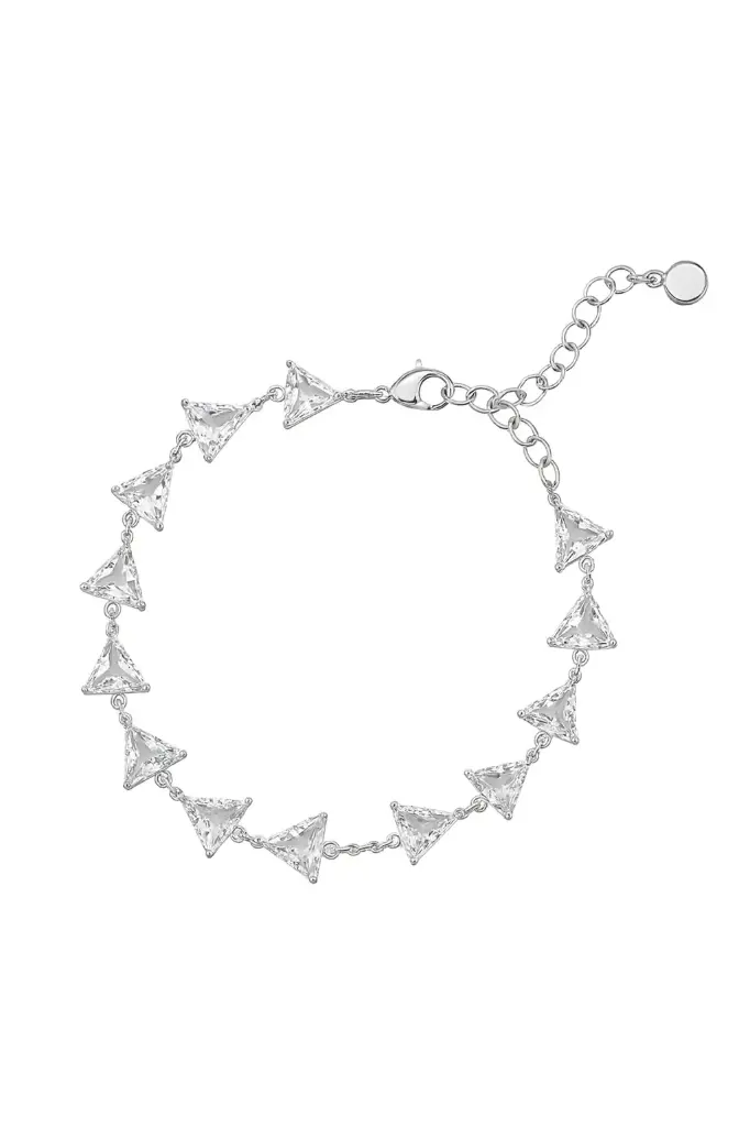 SWAROVSKI Bracelet Ortyx Triangle cut White Rhodium 5600864