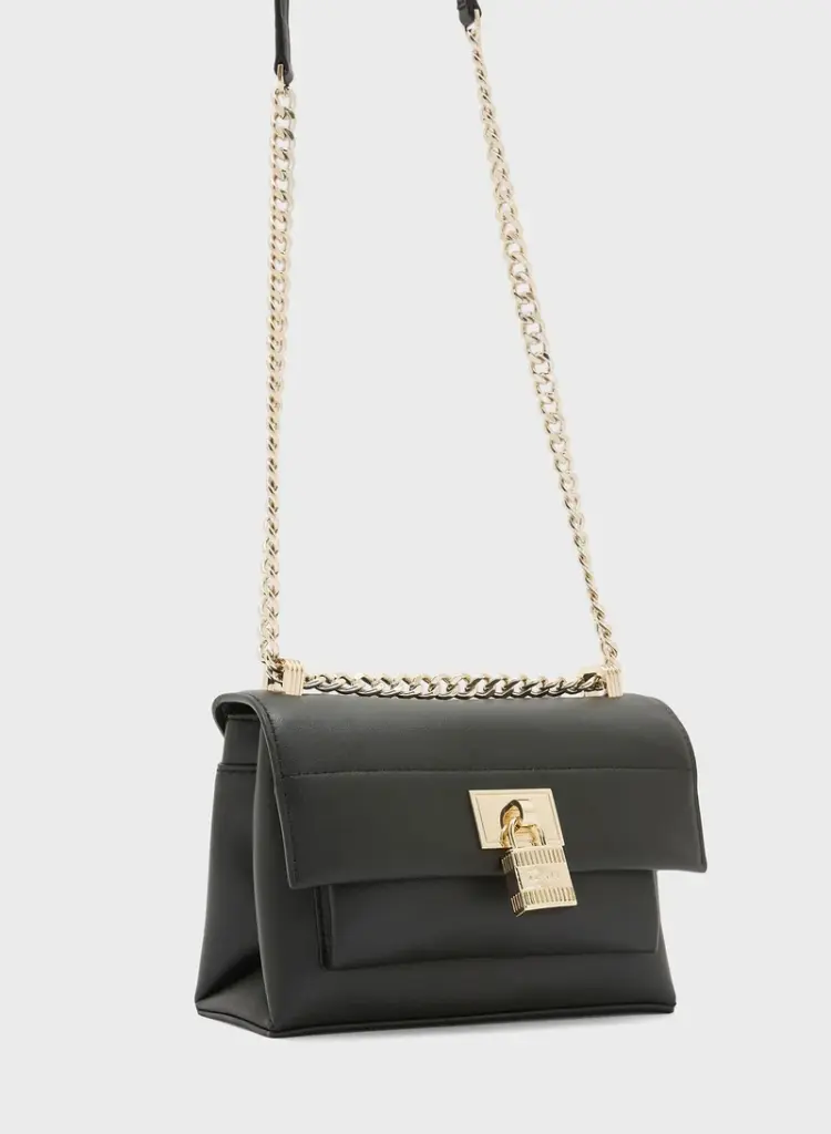 DKNY Evie Small Flap Over Crossbody Bag, a chic and versatile design