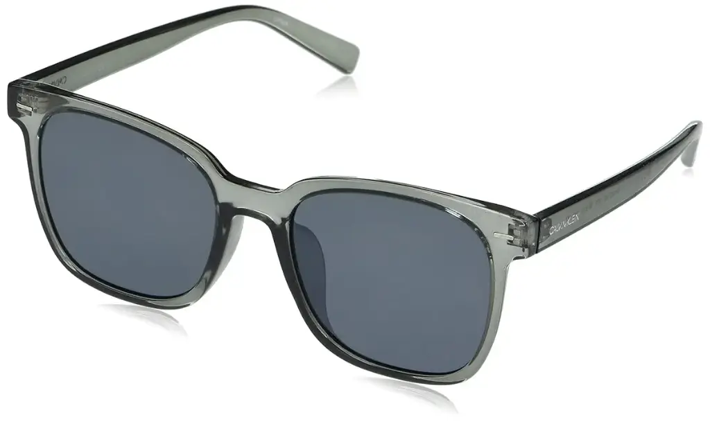 Calvin Klein Men's Sunglasses Crystal Smoke with Gunmetal Mirror CK20519S