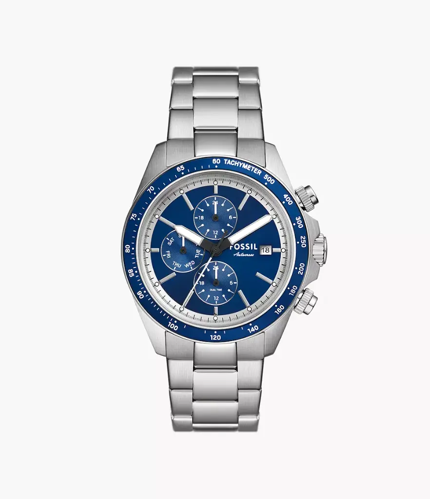 FOSSIL Chronograph Stainless Steel Watch-BQ2869