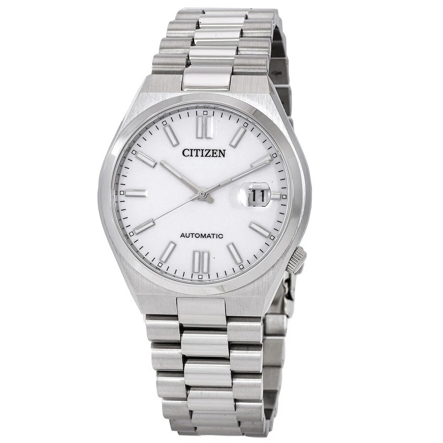 Citizen automatic watch with a silver stainless steel bracelet NJ0150-81A