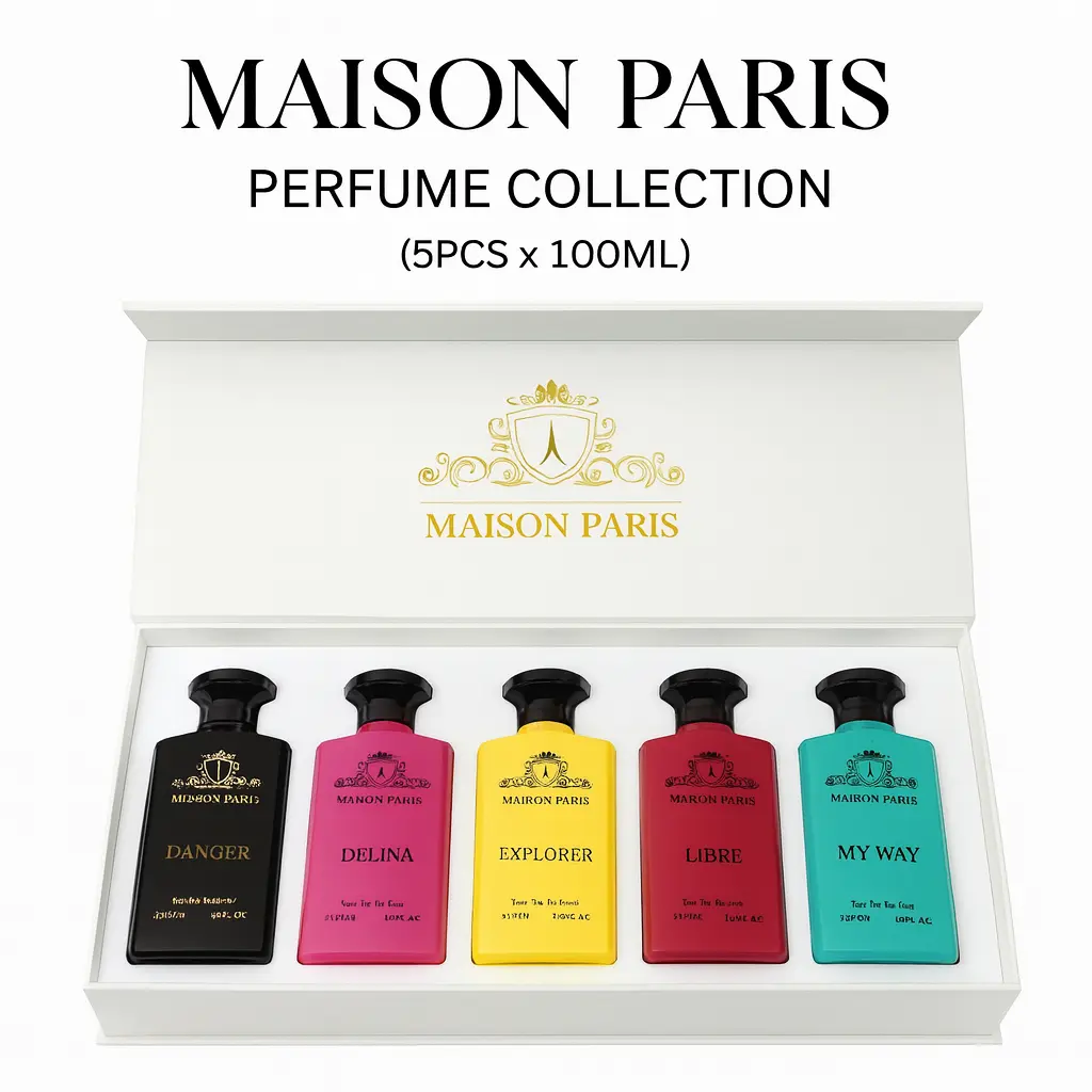 MAISON PARIS PERFUME (5PCS X 100 ML) SET