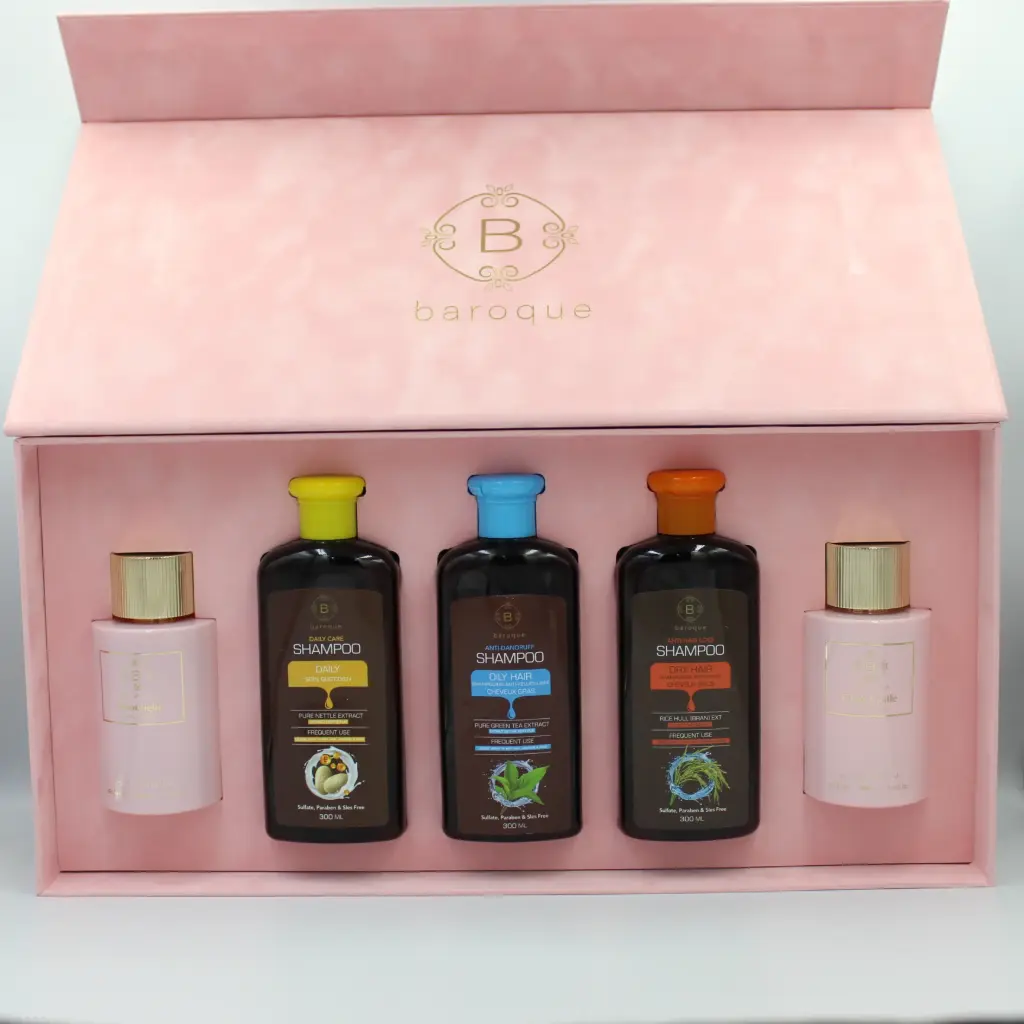 BAROQUE SET 3 SHAMPOO +2 PERFUMES BAR003 