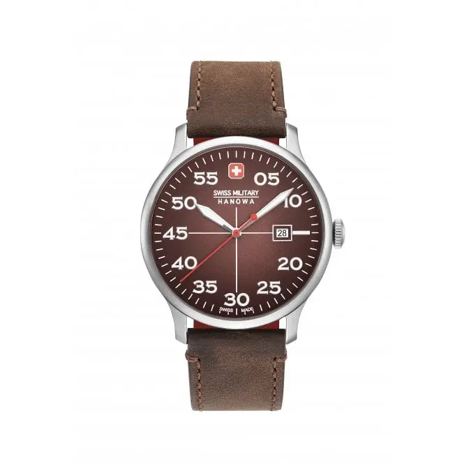 Swiss Military Hanowa Brown Dial Watch 06-4326.04.005
