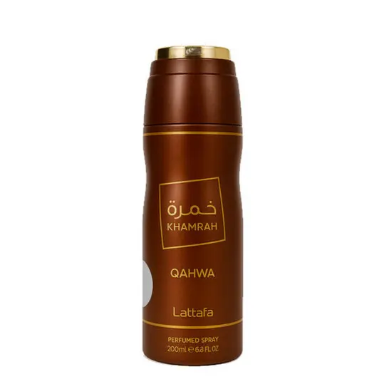 Lattafa Unisex Khamrah Qahwa Body Spray  200Ml  