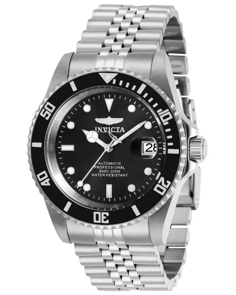 Invicta Men's Pro Diver Automatic Black Dial Watch