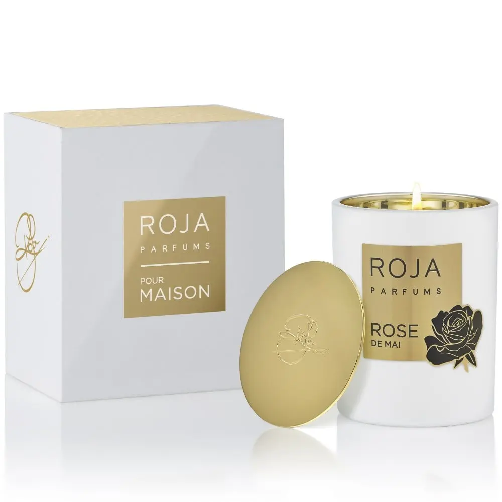 ROJA London Pour Maison Rose de Mai Candle 300Gm