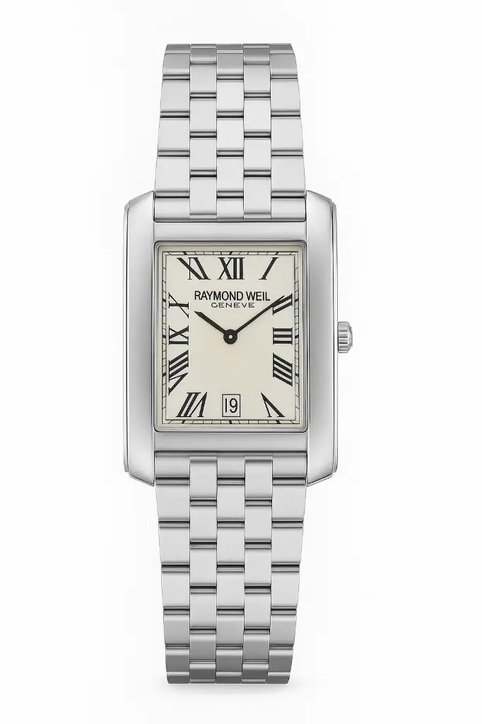 RAYMOND WEIL GENEVE TOCCATA RECTANGULAR QUARTZ