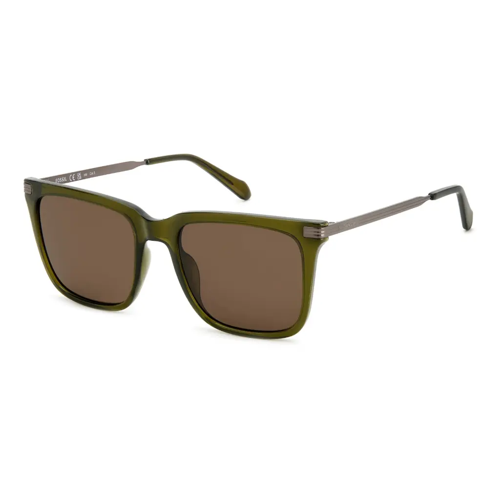 Fossil Crystal Green Sunglasses Man