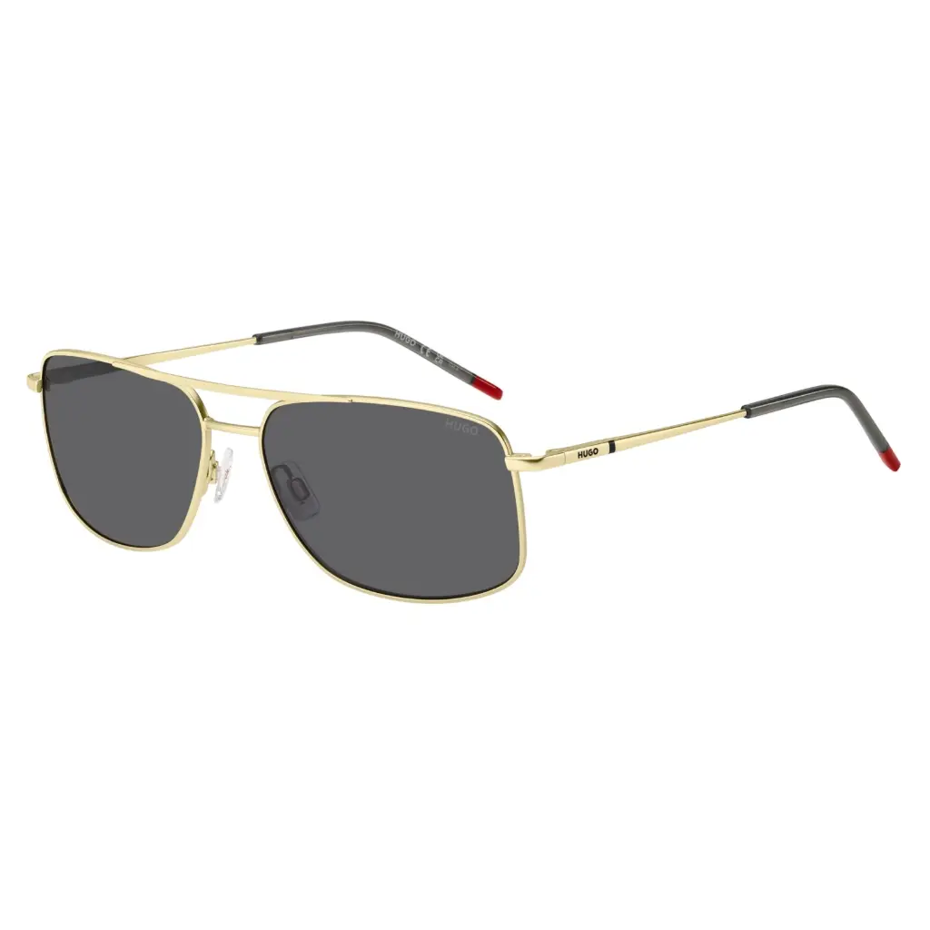 Hugo Boss Gold Grey Sunglasses Man