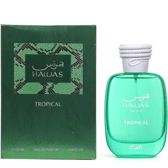 Rasasi  Men's Hawas Tropical EDP Perfume 100 Ml