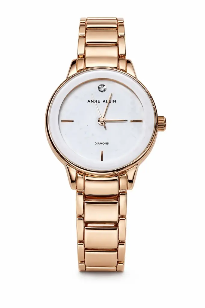 Anne Klein Round Case Analog Watch