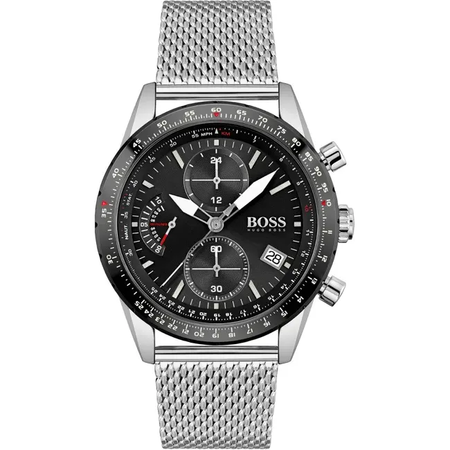 [HB1513886] ساعة Hugo Boss Pilot Edition Chrono رجالية HB1513886