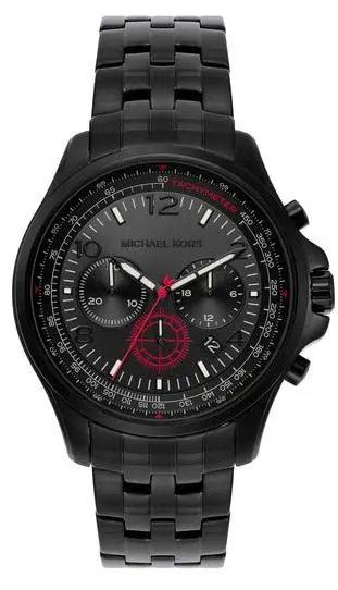 Michael Kors Chronograph Black Dial Men's Watch 