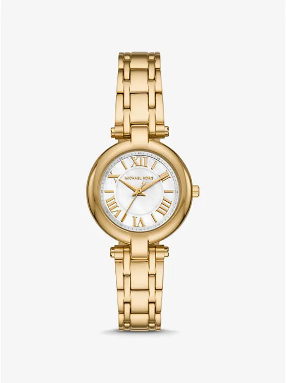 Michael Kors Mini Laney Gold-Tone Watch